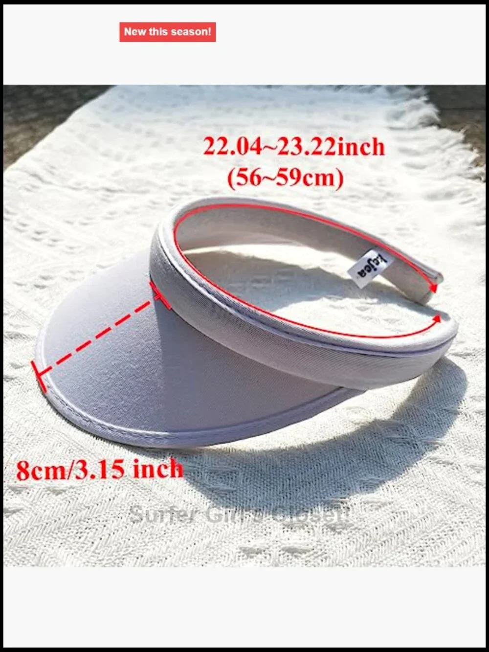 4 Pack Clip On Cotton Wide Brim Sun Visor Hats for Women Men Outdoor Sports